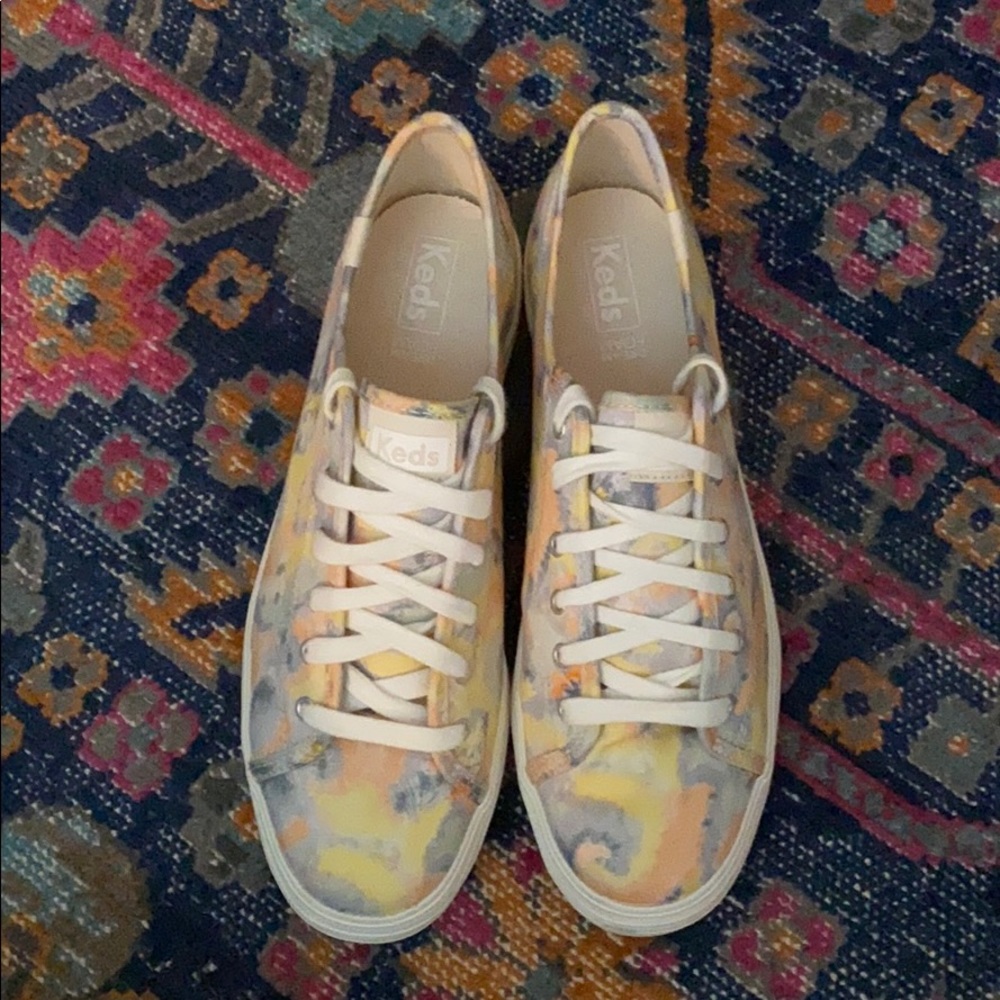 Keds Triple Kick Tie-Dye Platform Sneakers